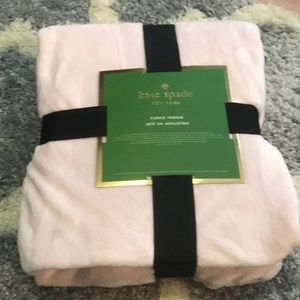 Kate spade super soft blanket
